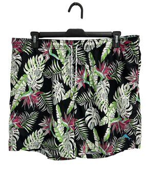 Tommy Bahama XXL Naples Monstera Paradise Mens Swim Trunks Tropical Print